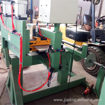 automatic abrasive belt peeling machine for cutting cloth